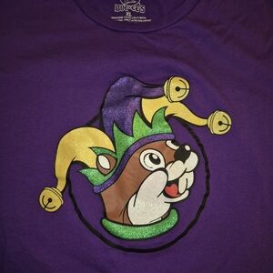 Buc-ee's Purple Jester T-Shirt